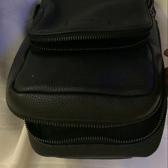 Coach Black Leather Gotham pack - Picture 7 of 7